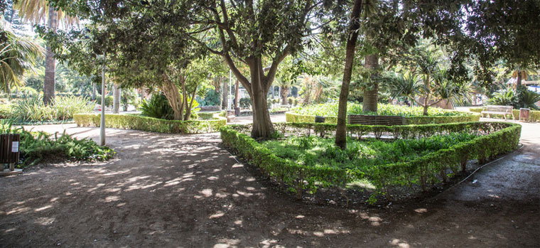 Bild vom Parque de Málaga