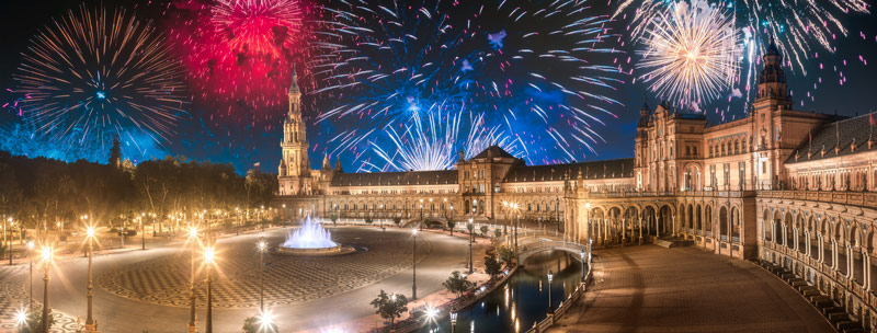 Silvester in Andalusien - Sevilla
