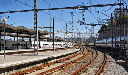 Bahn in Andalusien
