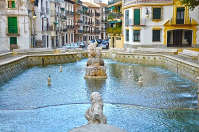 Der Brunnen Fuente del Rey