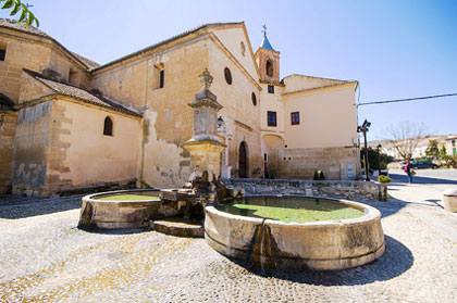 Brunnen in Alhama de Granada