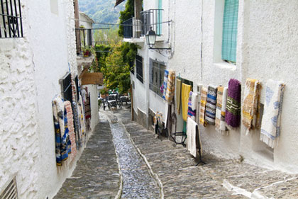 Gasse in Pampaneira