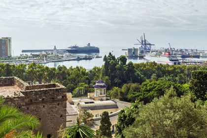 Hafen in Malaga