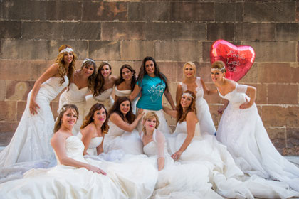 Hochzeitsfeier in Andalusien