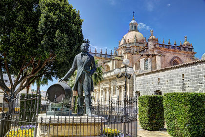 Monument in Jerez de la Frontera