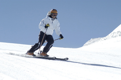 Skifahren in der Sierra Nevada