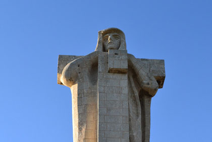 Statue des Kolumbus in Huelva