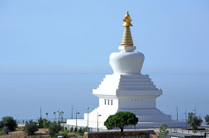 Stupa in Benalmádena