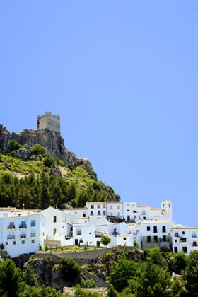 Schloss in Zahara de la Sierra